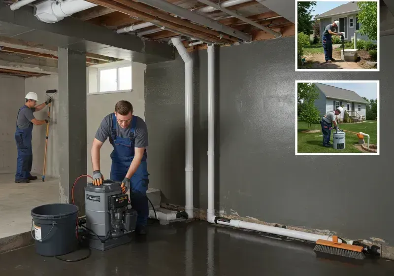 Basement Waterproofing and Flood Prevention process in Chattanooga, TN